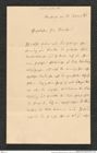 Nachlass Franz Steindachner, Brief von C. Heller an Franz Steindachner (22.02.1896), Inv.Nr. 212.11, Seite 1